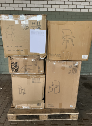 ca.11x Diverse stoelen en barkrukken Dutchbone en Whitelabel Living